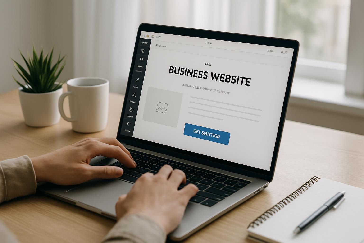 website builder, create website online, business website platform, CMS for business